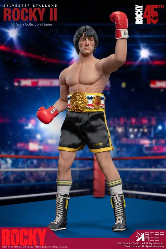 Socha Rocky II 1/6 Rocky Deluxe Verze 30 cm fotografii produktu