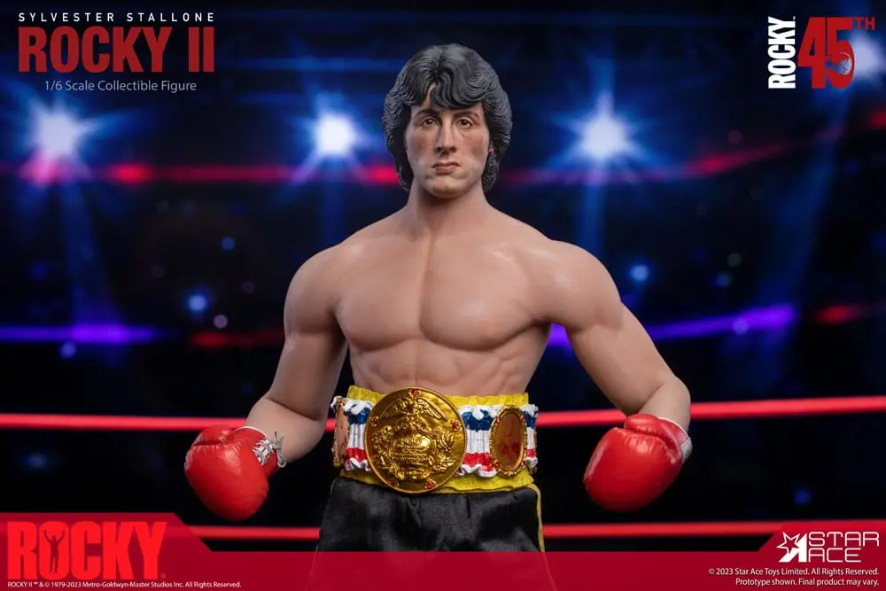 Socha Rocky II 1/6 Rocky Deluxe Verze 30 cm fotografii produktu