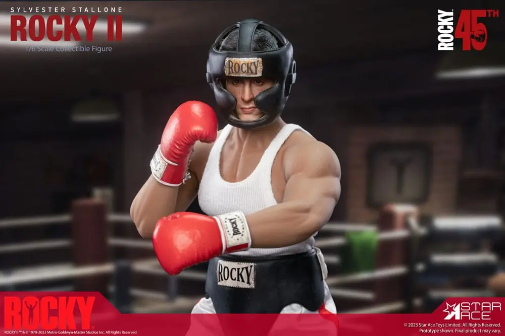 Socha Rocky II 1/6 Rocky Deluxe Verze 30 cm fotografii produktu