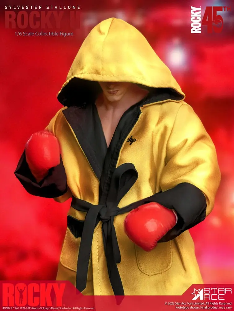 Socha Rocky II 1/6 Rocky Deluxe Verze 30 cm fotografii produktu