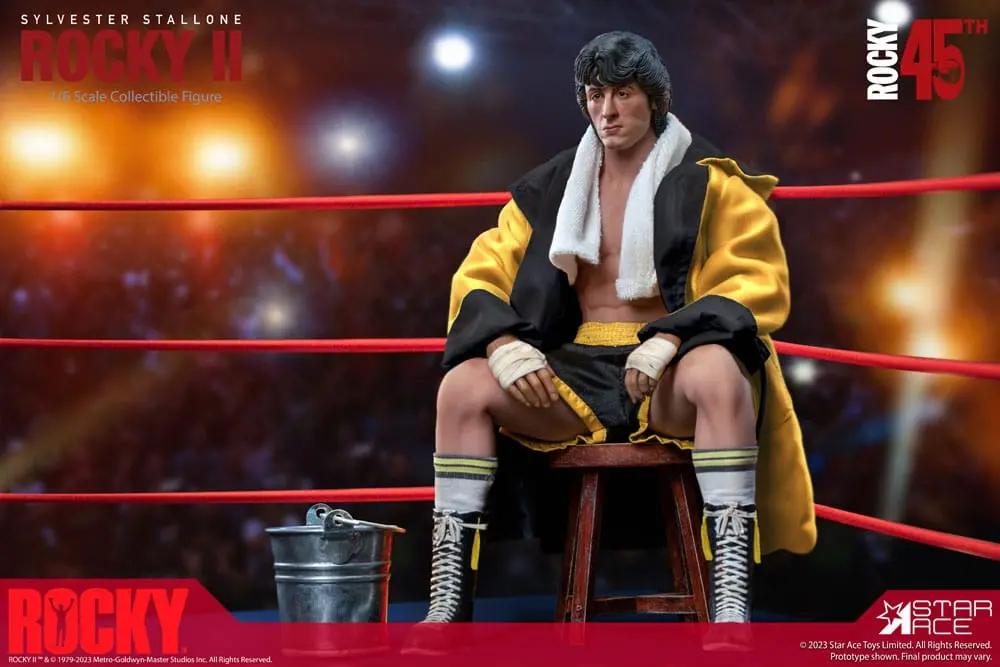 Socha Rocky II 1/6 Rocky Deluxe Verze 30 cm fotografii produktu