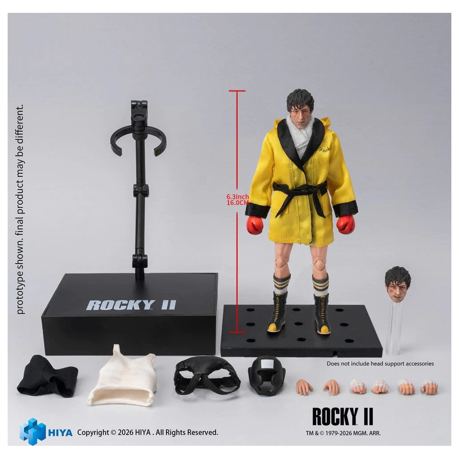 Rocky II Exquisite Super akční figurka 1/12 Rocky Boxer Verze 16 cm fotografii produktu