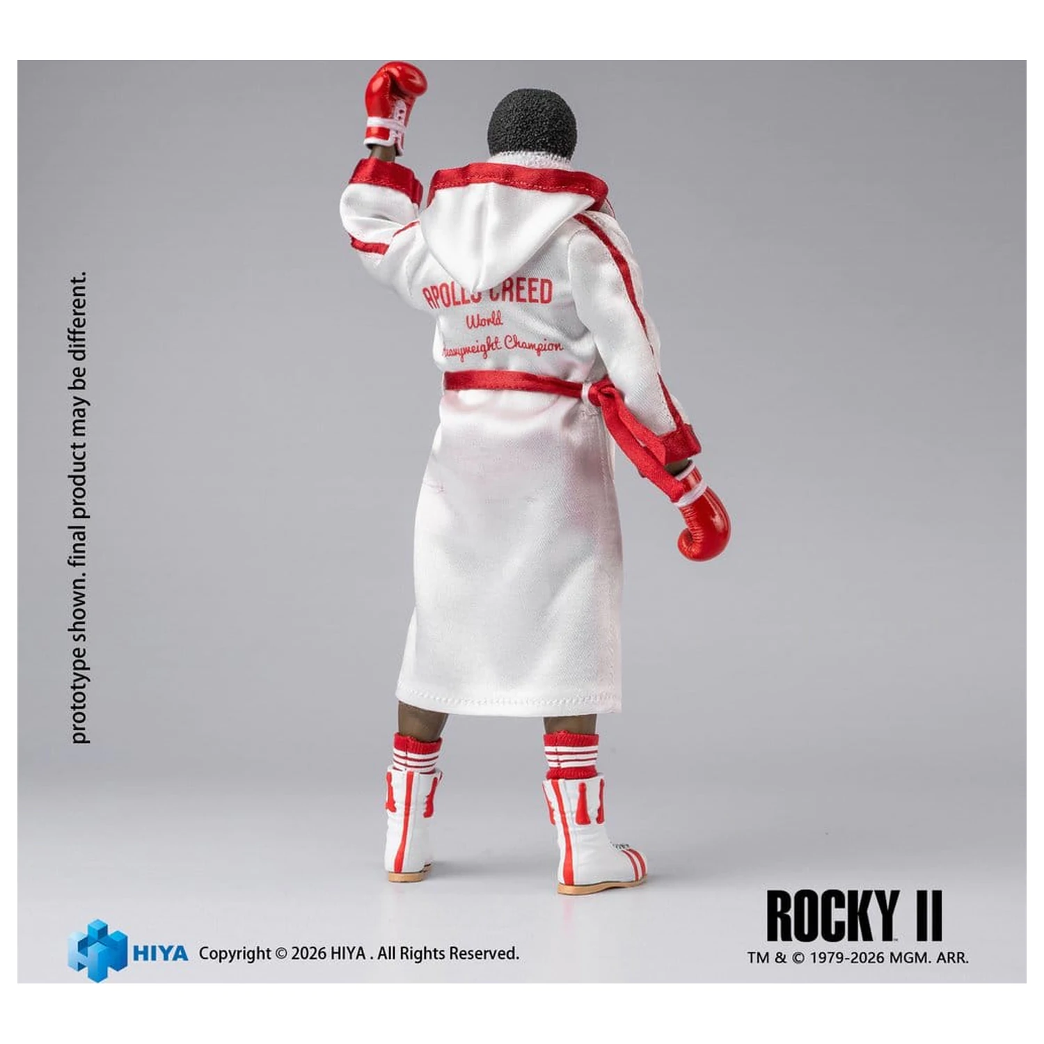 Rocky II Exquisite Super akční figurka 1/12 Apollo 16 cm fotografii produktu