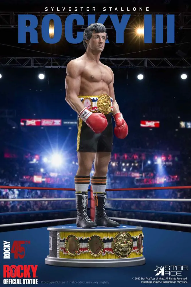 Rocky III Statue 1/4 Rocky Balboa Deluxe Ver. 46 cm Soška fotografii produktu