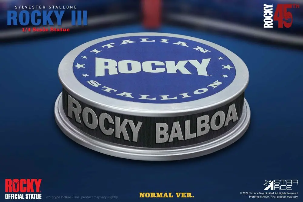 Rocky III Statue 1/4 Rocky Balboa 46 cmSocha Rocky III 1/4 Rocky Balboa 46 cm fotografii produktu