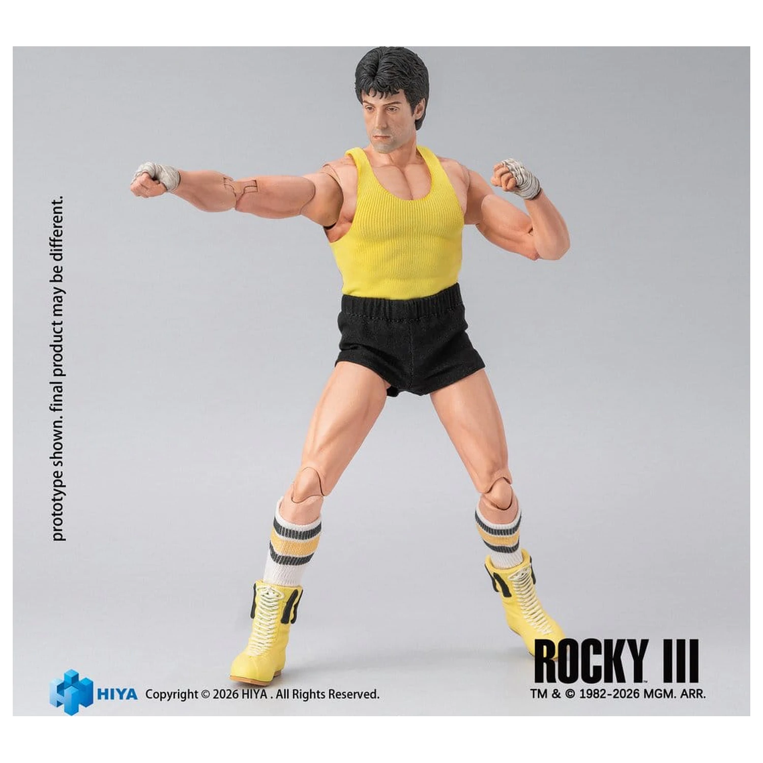 Rocky III Exquisite Super akční figurka 1/12 Rocky Boxer Verze 16 cm fotografii produktu