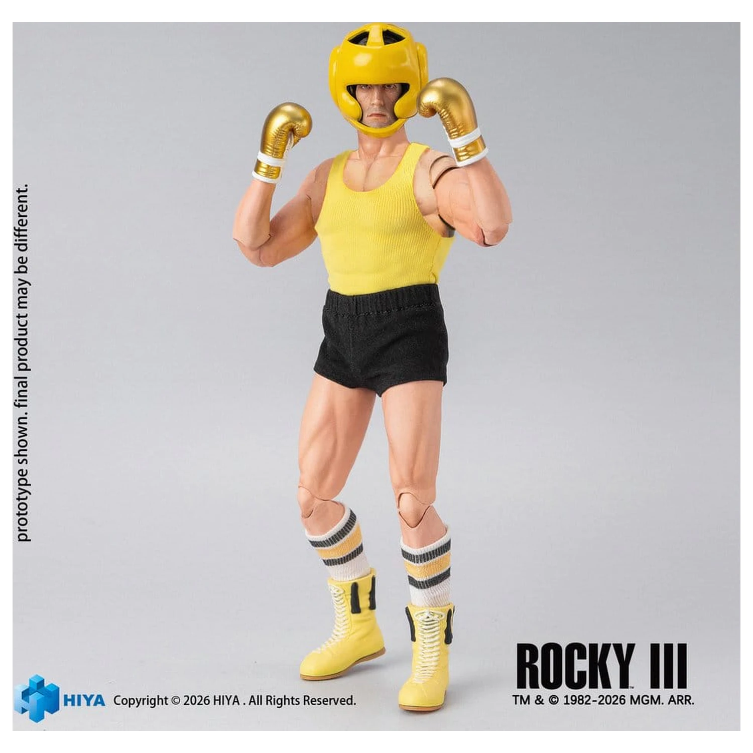 Rocky III Exquisite Super akční figurka 1/12 Rocky Boxer Verze 16 cm fotografii produktu