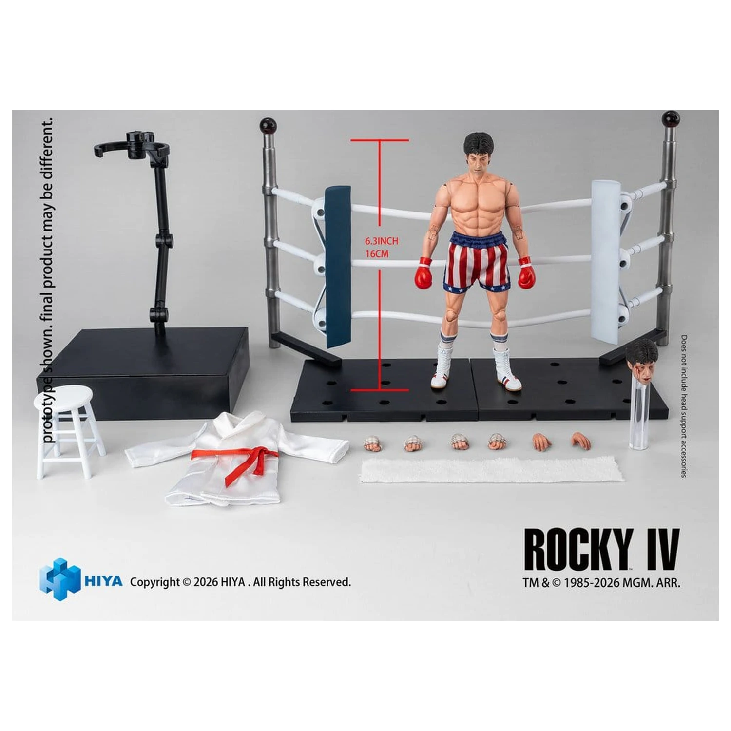 Rocky IV Exquisite Super Series akční figurka 1/12 Rocky Boxer Version 16 cm fotografii produktu