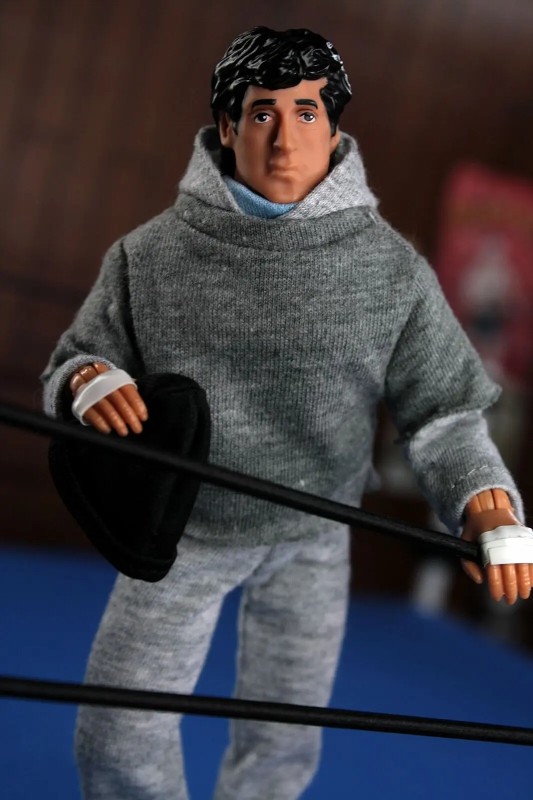 Rocky Action Figure New Rocky Balboa in Sweatsuit 20 cm Akční figurka fotografii produktu