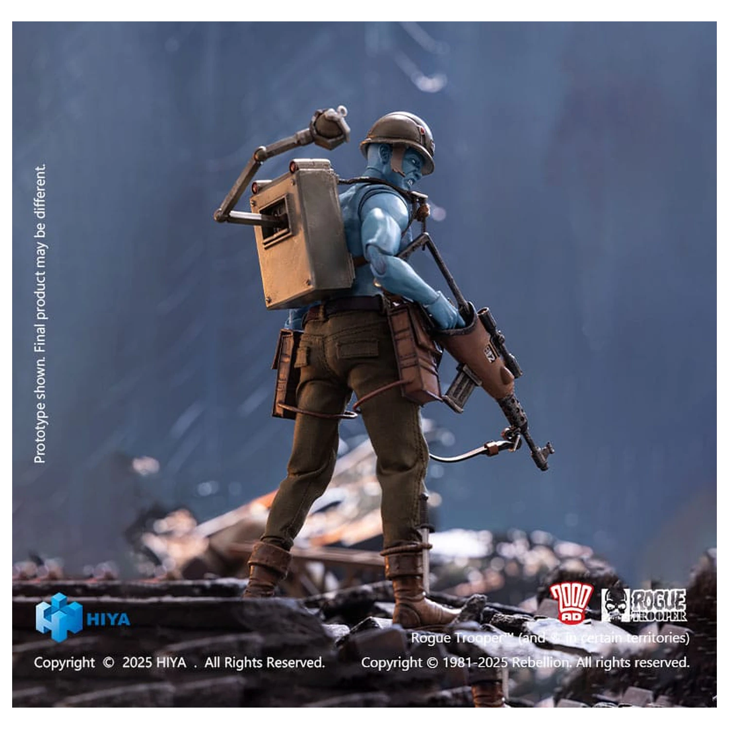 Rogue Trooper Exquisite Super Series Akční figurka 1/12 Rogue Trooper 16 cm fotografii produktu