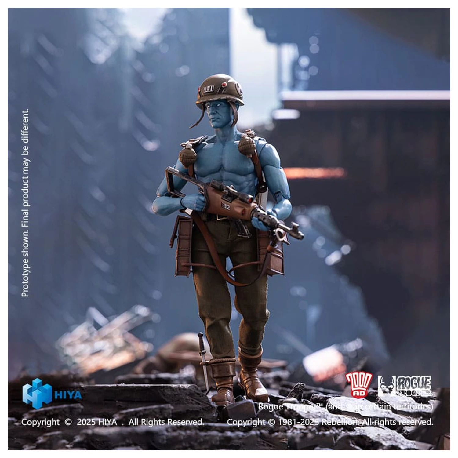 Rogue Trooper Exquisite Super Series Akční figurka 1/12 Rogue Trooper 16 cm fotografii produktu