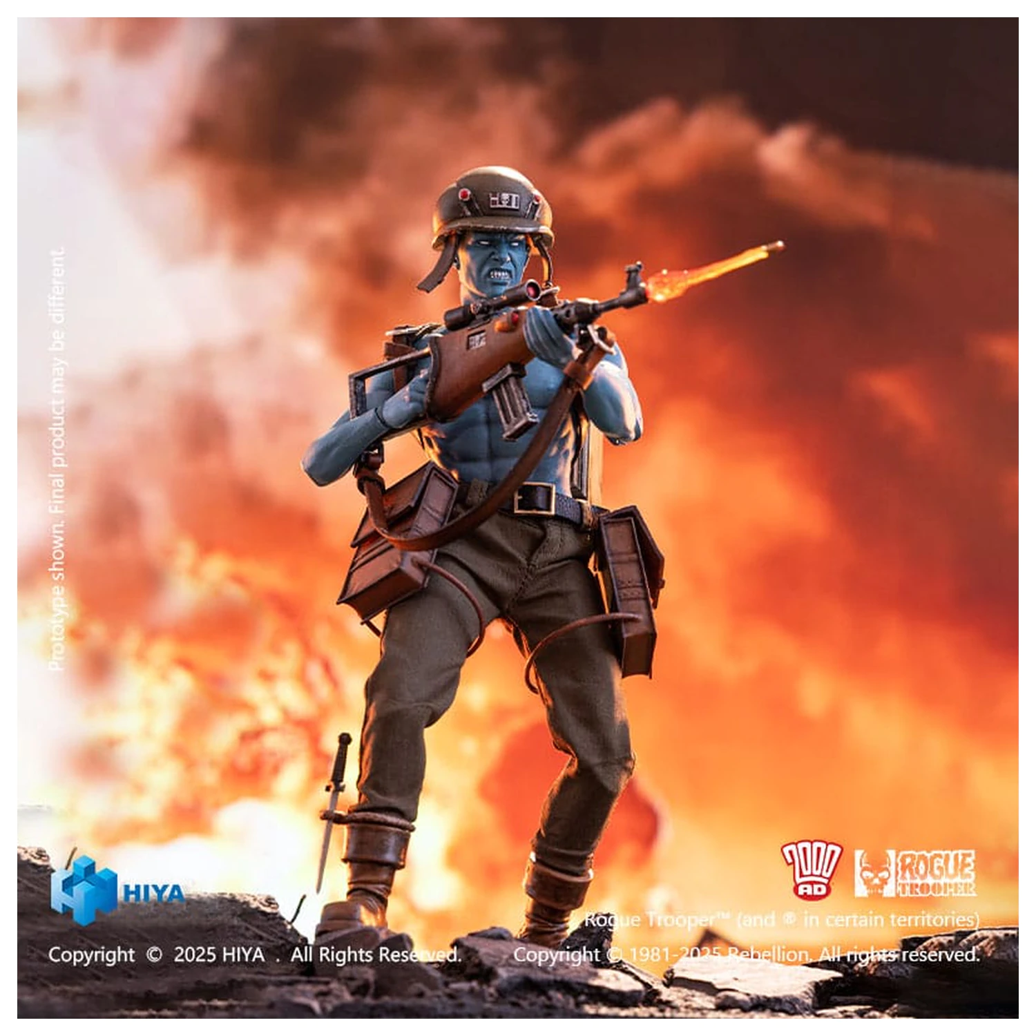 Rogue Trooper Exquisite Super Series Akční figurka 1/12 Rogue Trooper 16 cm fotografii produktu