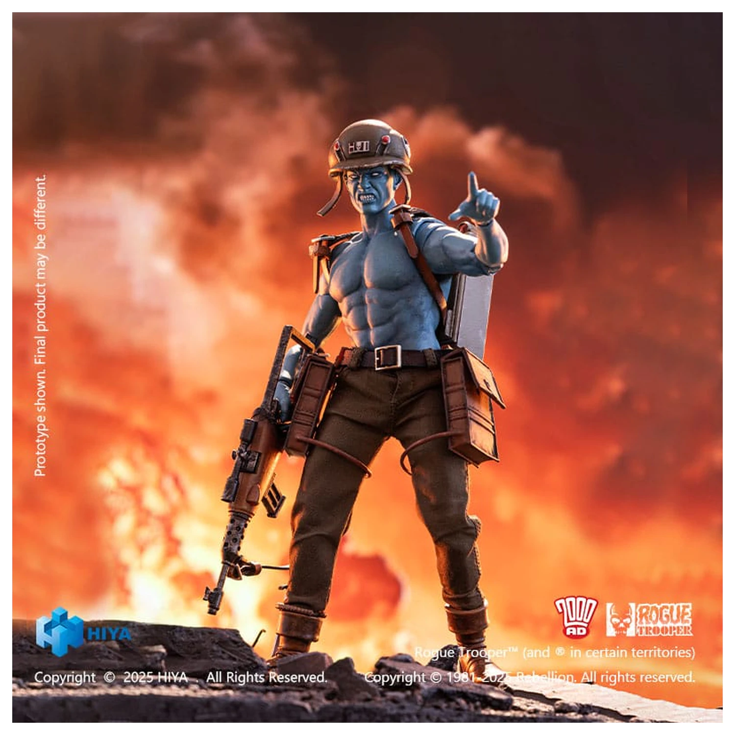 Rogue Trooper Exquisite Super Series Akční figurka 1/12 Rogue Trooper 16 cm fotografii produktu