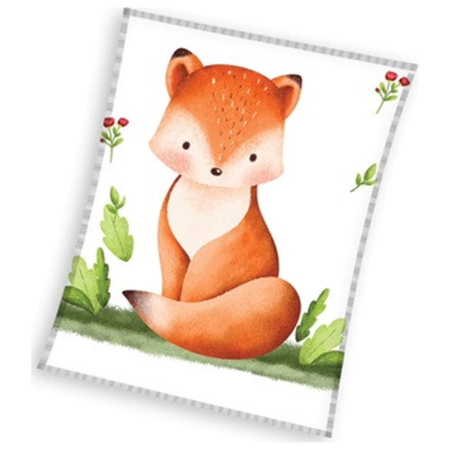 Rusty the Fox Fleecová deka fotografii produktu