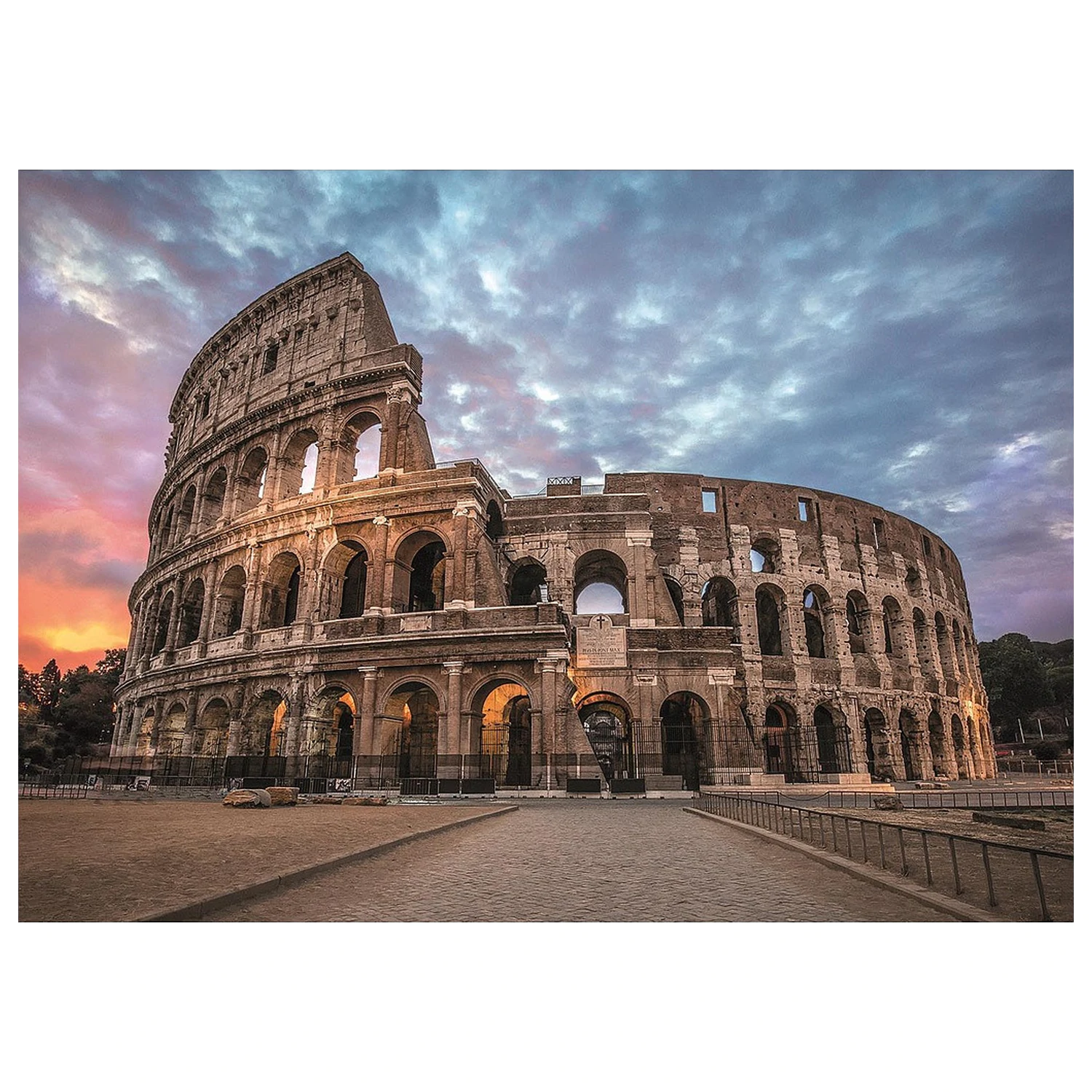 Rome Colosseum Sunrise puzzle s 3000 dílky fotografii produktu