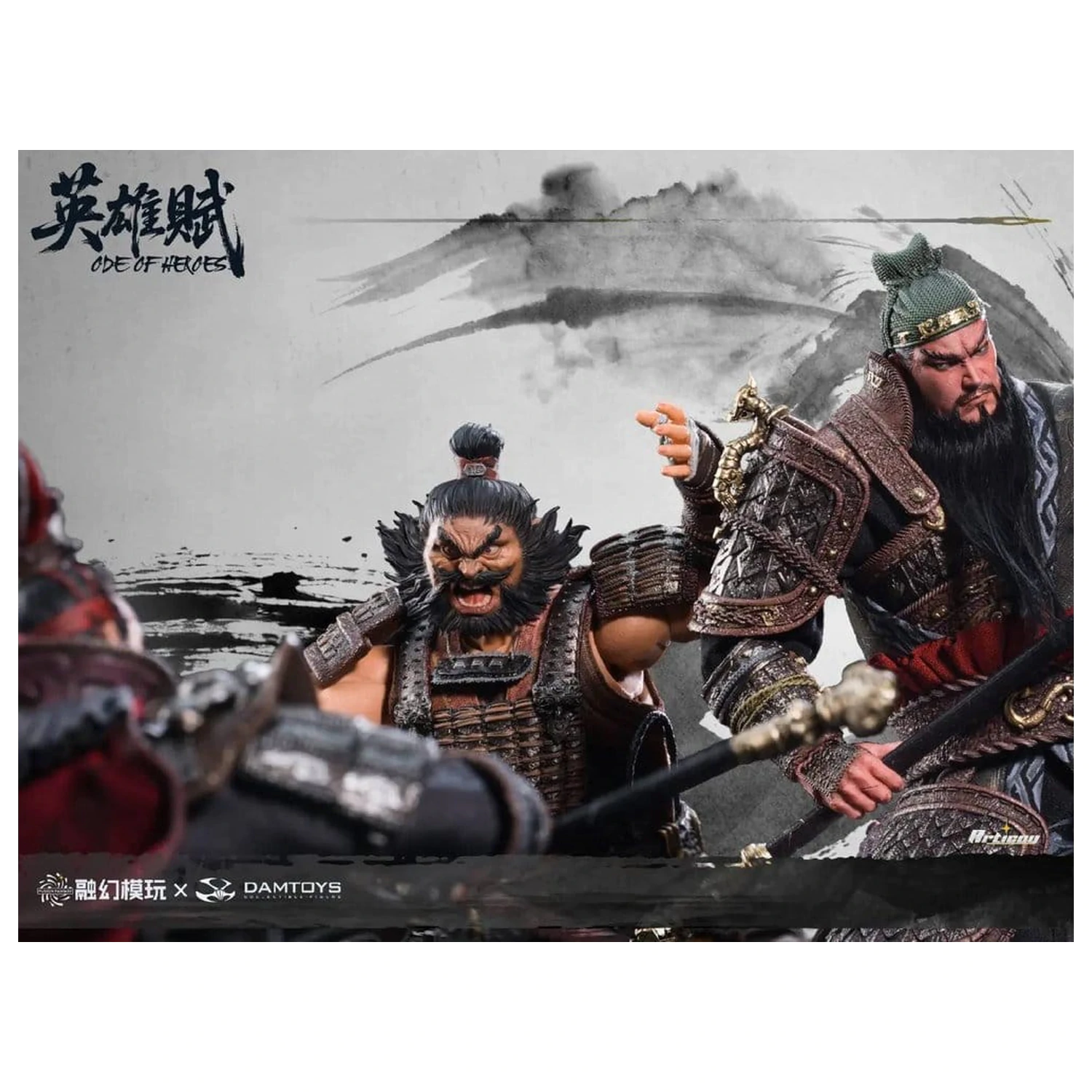 Romance of the Three Kingdoms Sběratelská Sada Akční Figurky 1/12 Ode of Heroes (Deluxe) fotografii produktu