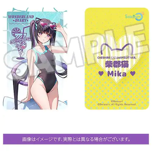 Rosuuri Originální postava PVC socha 1/7 Cheshire Cat Mika: Swimsuit Ver. 25 cm fotografii produktu