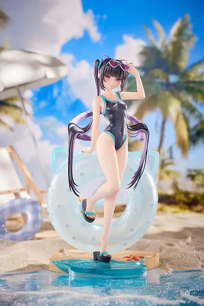 Rosuuri Originální postava PVC socha 1/7 Cheshire Cat Mika: Swimsuit Ver. 25 cm fotografii produktu
