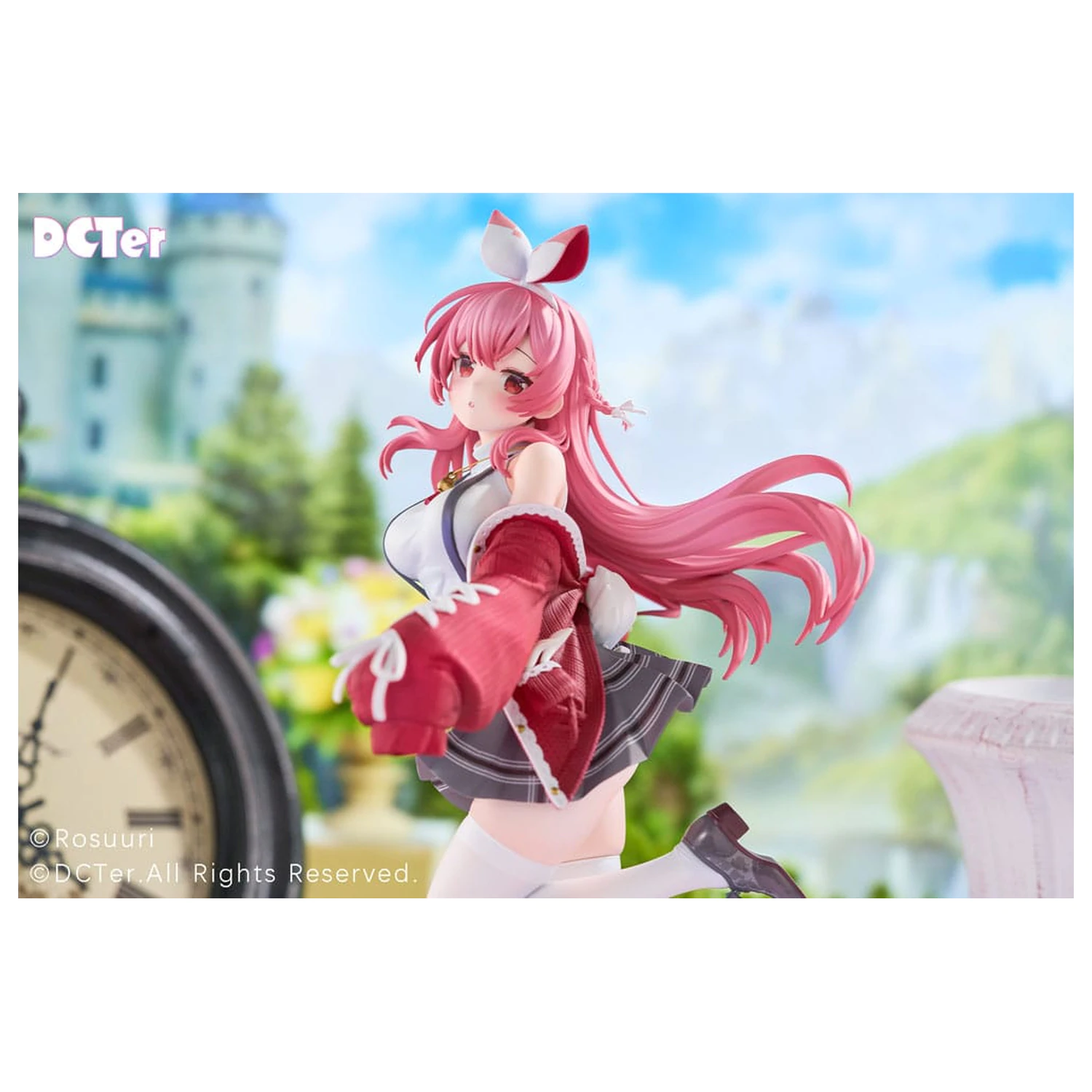 Rosuuri Original Character PVC Socha 1/7 White Rabbit Rosu Casual Clothes Ver. 25 cm fotografii produktu
