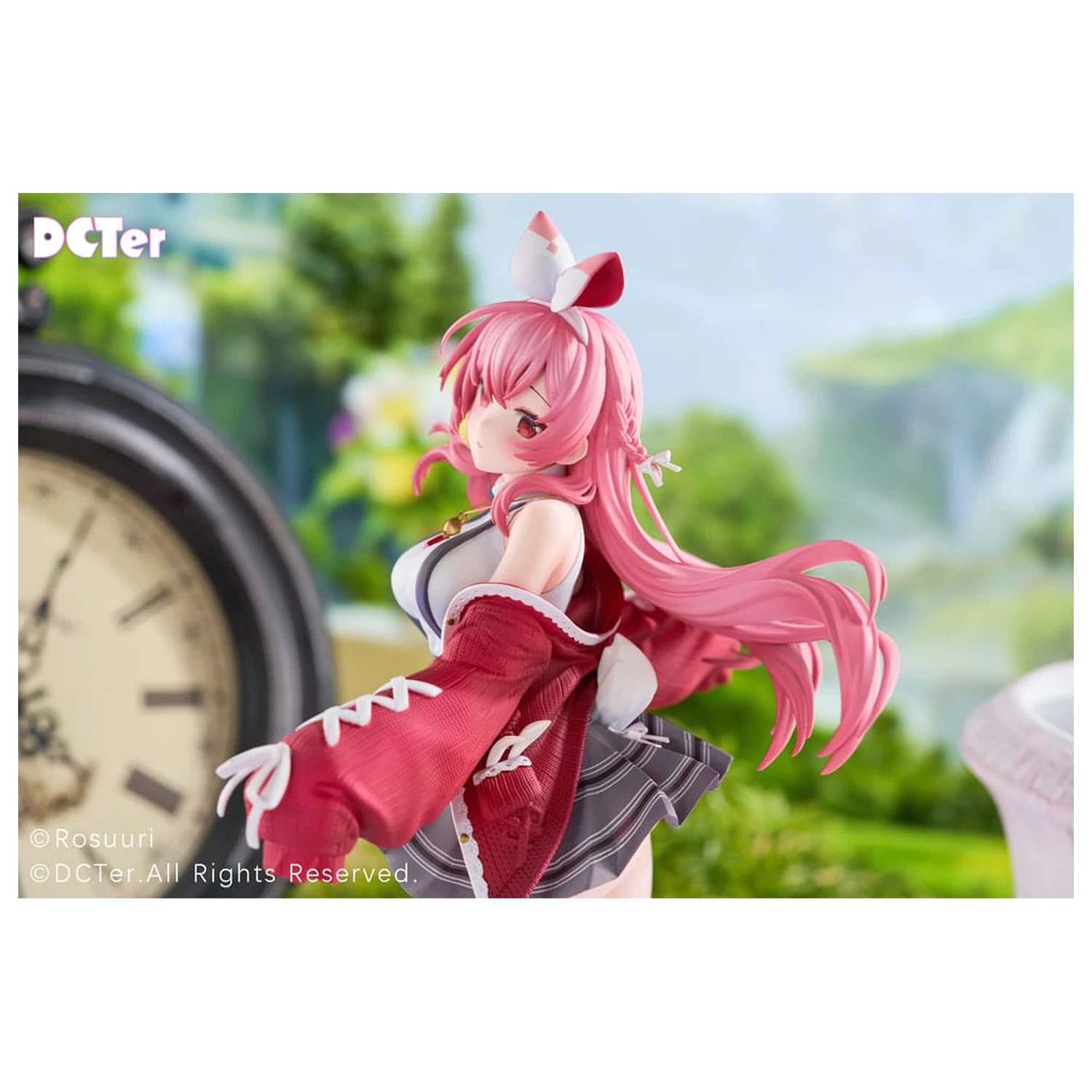 Rosuuri Original Character PVC Socha 1/7 White Rabbit Rosu Casual Clothes Ver. 25 cm fotografii produktu