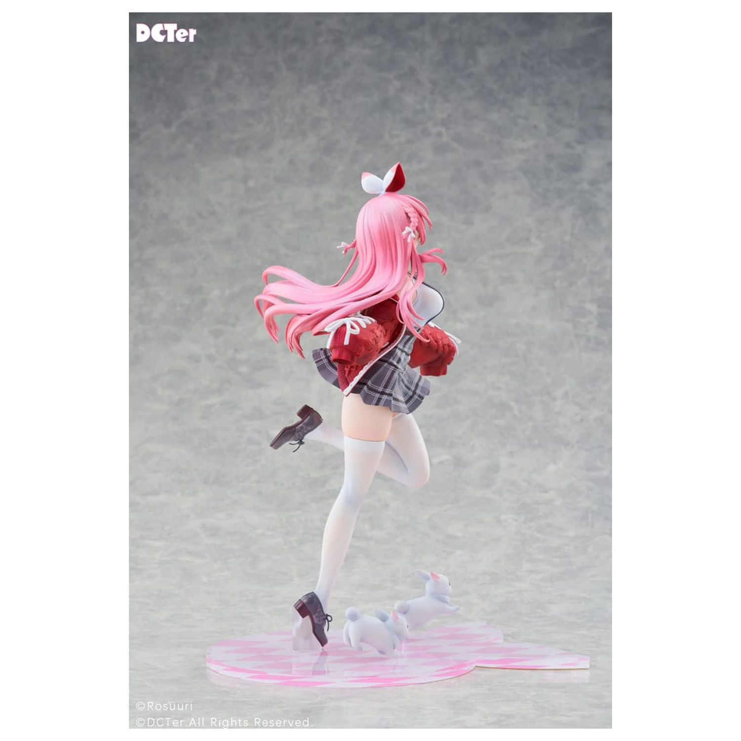 Rosuuri Original Character PVC Socha 1/7 White Rabbit Rosu Casual Clothes Ver. 25 cm fotografii produktu