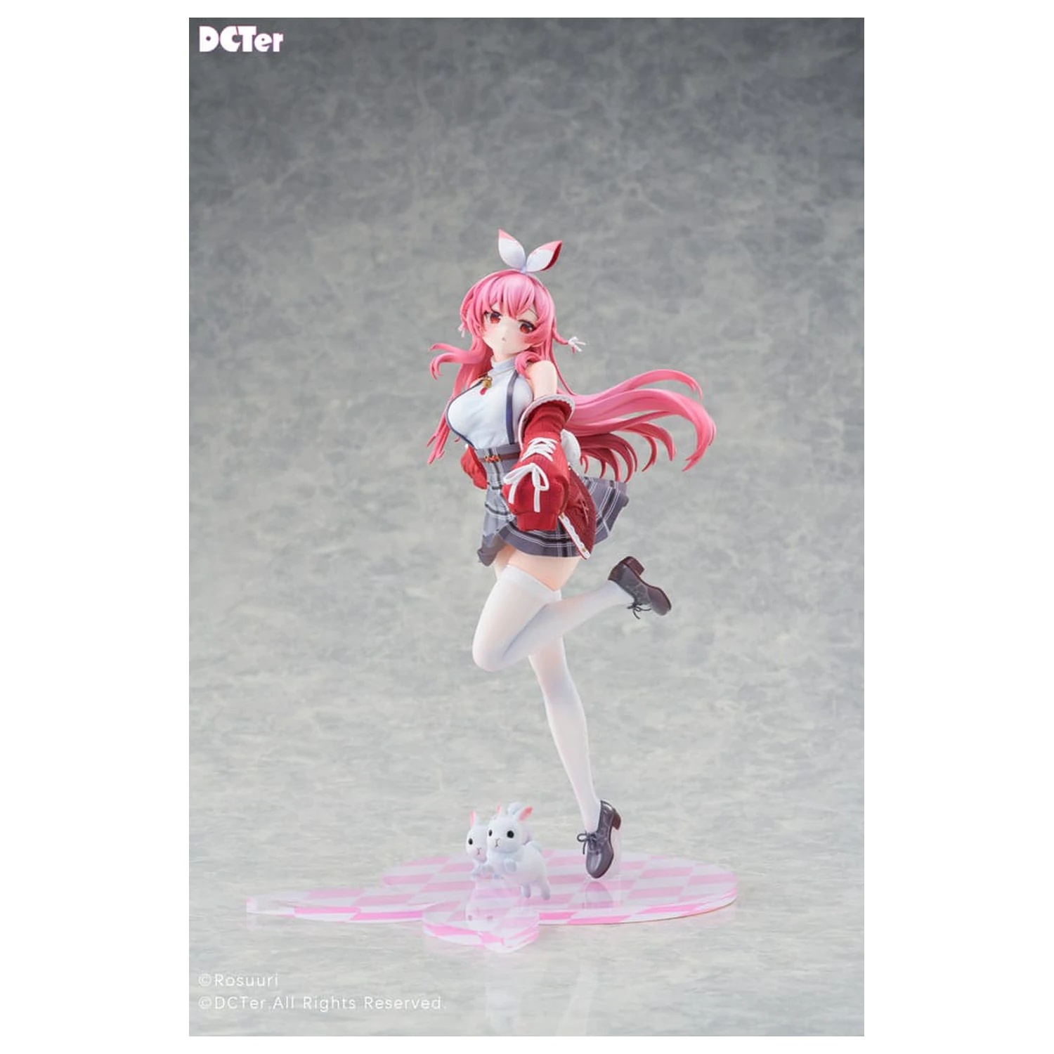 Rosuuri Original Character PVC Socha 1/7 White Rabbit Rosu Casual Clothes Ver. 25 cm fotografii produktu