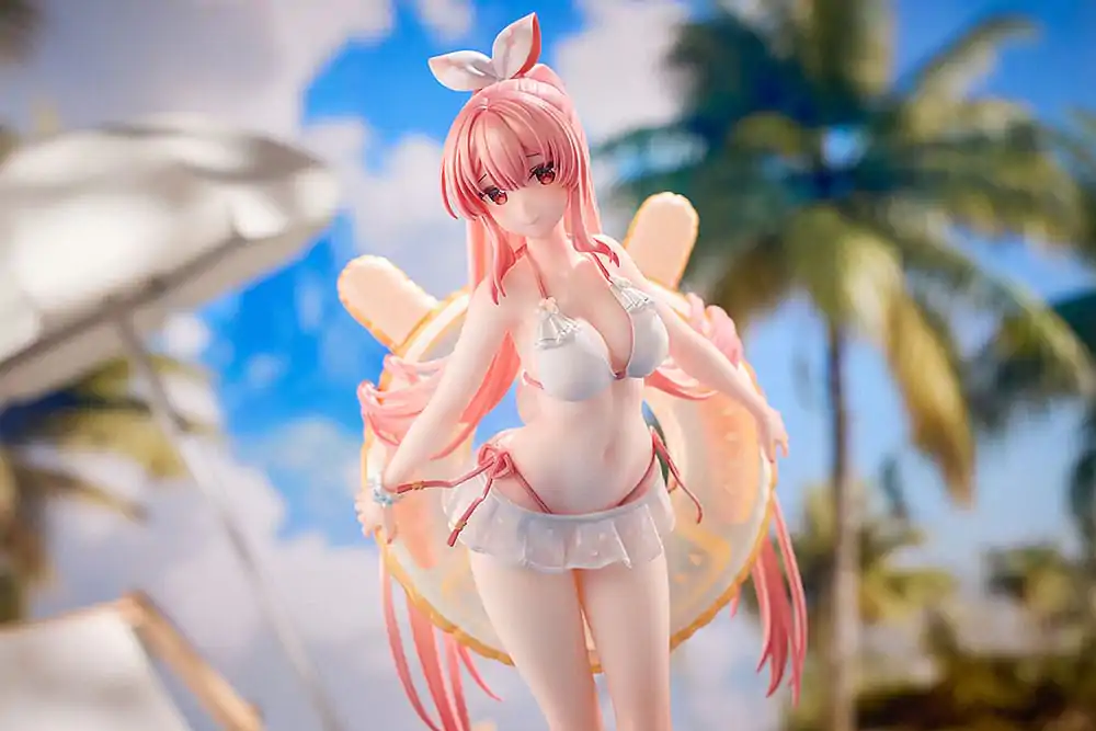 Rosuuri Original Character PVC socha 1/7 White Rabbit Rosu: Swimsuit Ver. 25 cm fotografii produktu