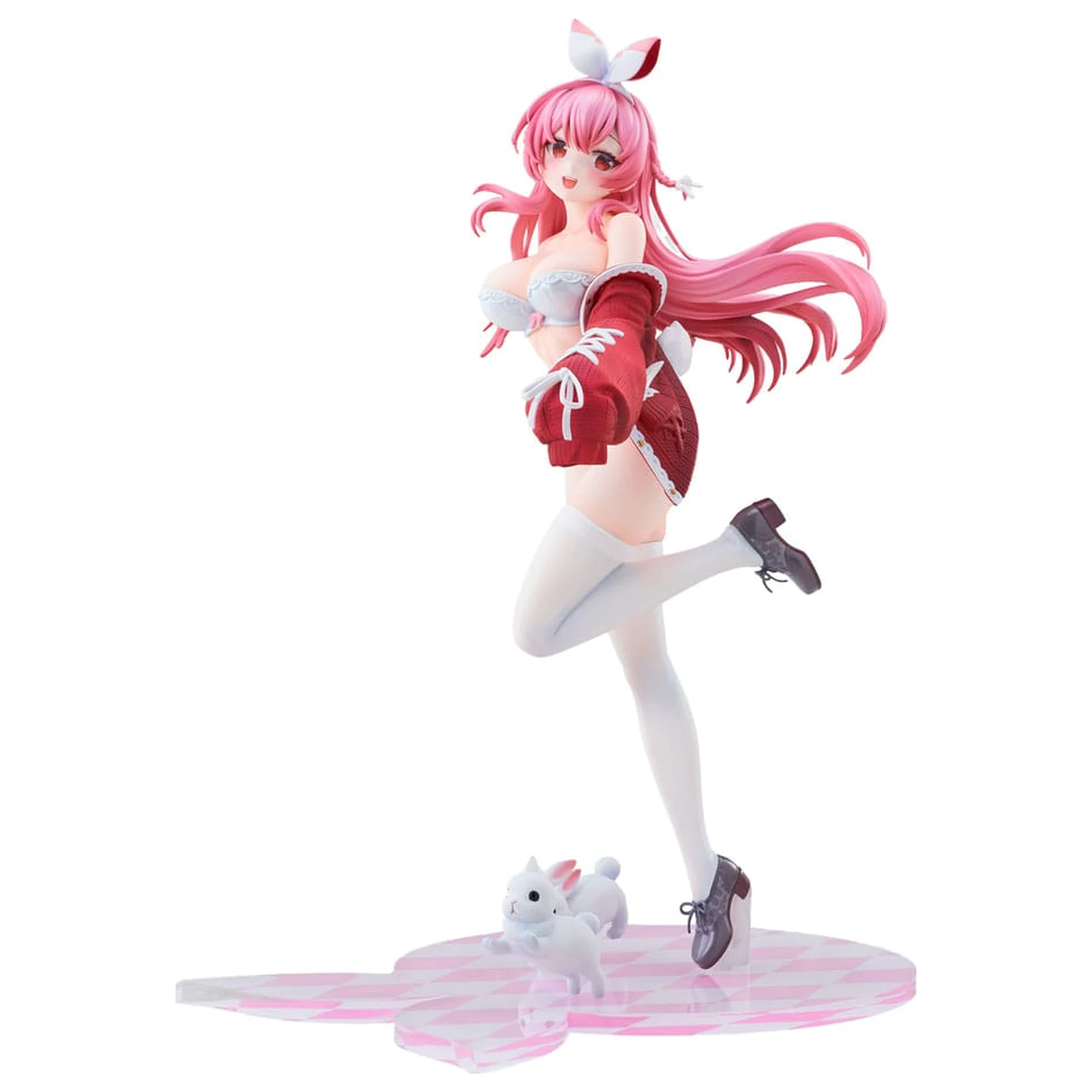 Rosuuri Original Character PVC socha 1/7 White Rabbit Rosu Swimsuit Ver. 25 cm fotografii produktu
