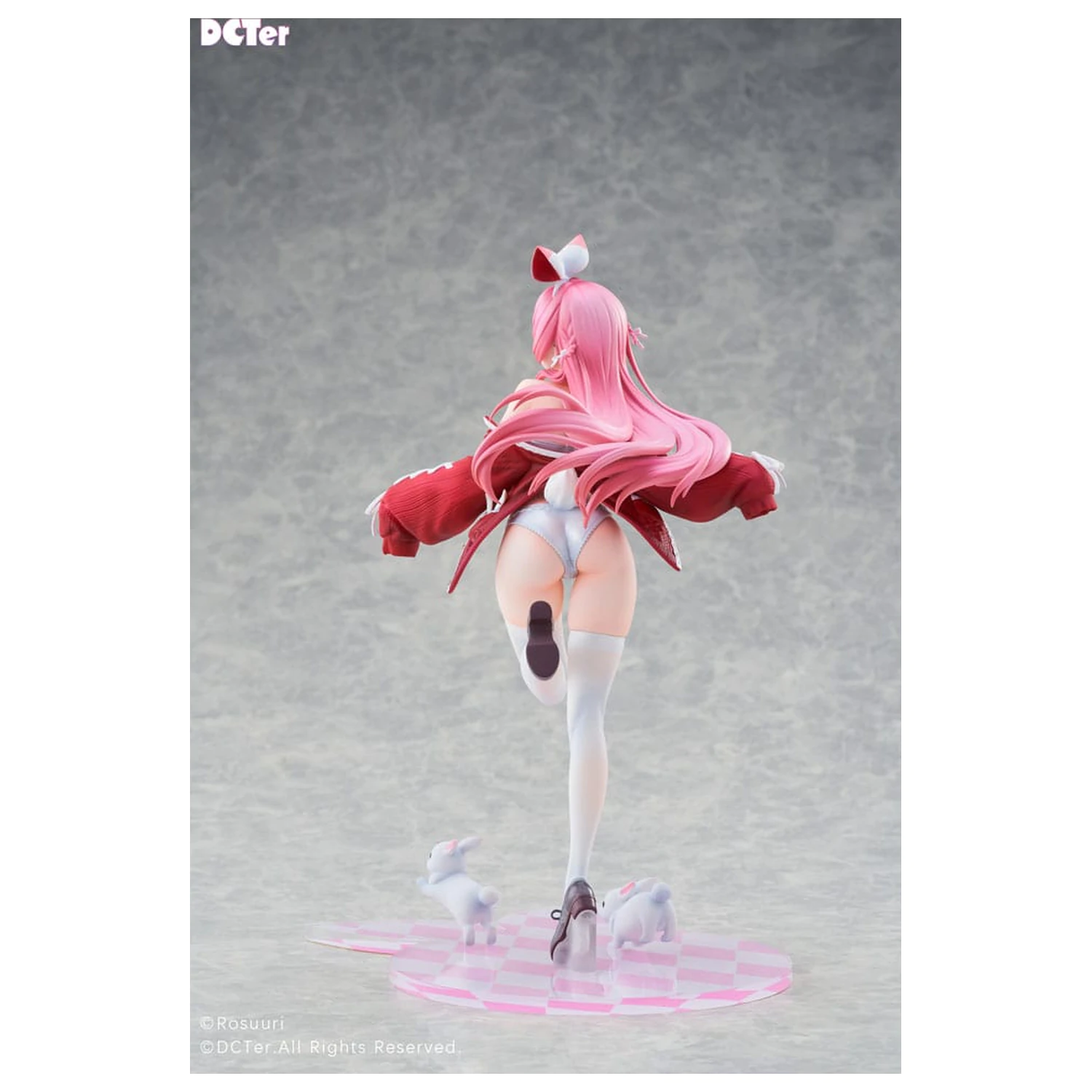 Rosuuri Original Character PVC socha 1/7 White Rabbit Rosu Swimsuit Ver. 25 cm fotografii produktu