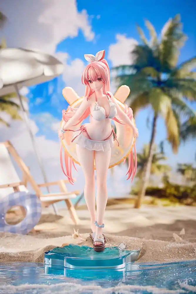 Rosuuri Original Character PVC socha 1/7 White Rabbit Rosu: Swimsuit Ver. 25 cm fotografii produktu