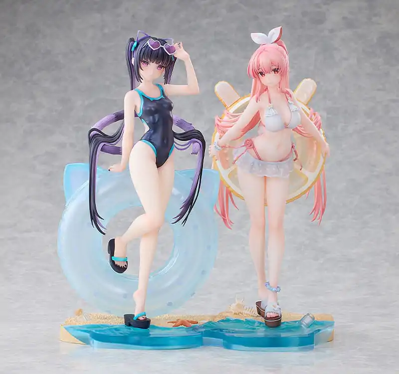 Rosuuri Original Character PVC socha 1/7 White Rabbit Rosu: Swimsuit Ver. 25 cm fotografii produktu