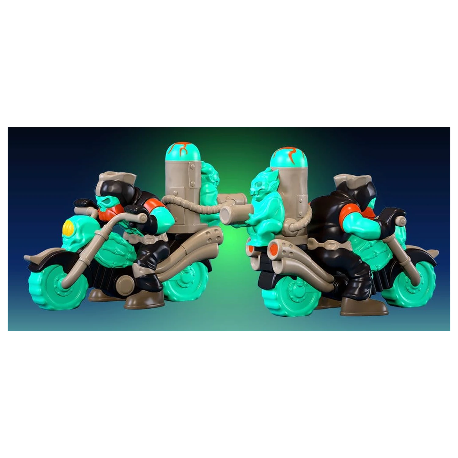 Rover Robin Plastiková Modelová Sada Overtakes Skull Rider fotografii produktu