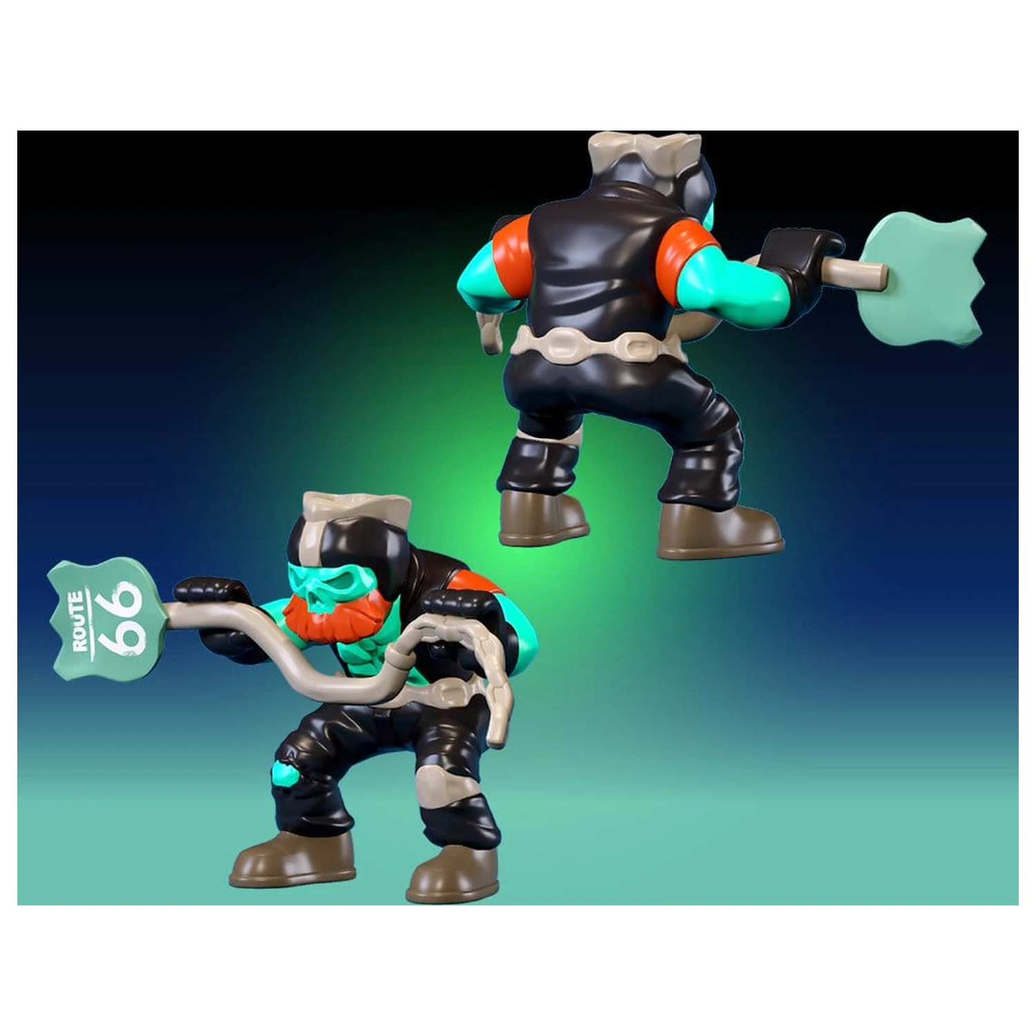 Rover Robin Plastiková Modelová Sada Overtakes Skull Rider fotografii produktu