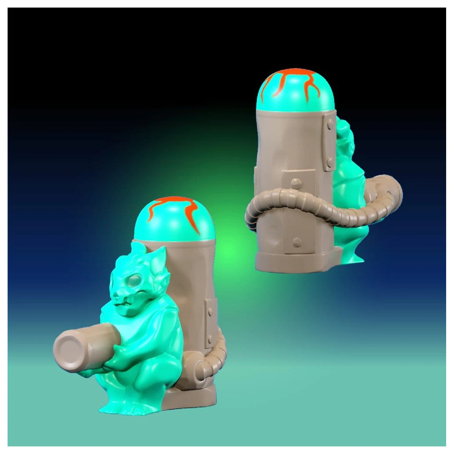 Rover Robin Plastiková Modelová Sada Overtakes Skull Rider fotografii produktu