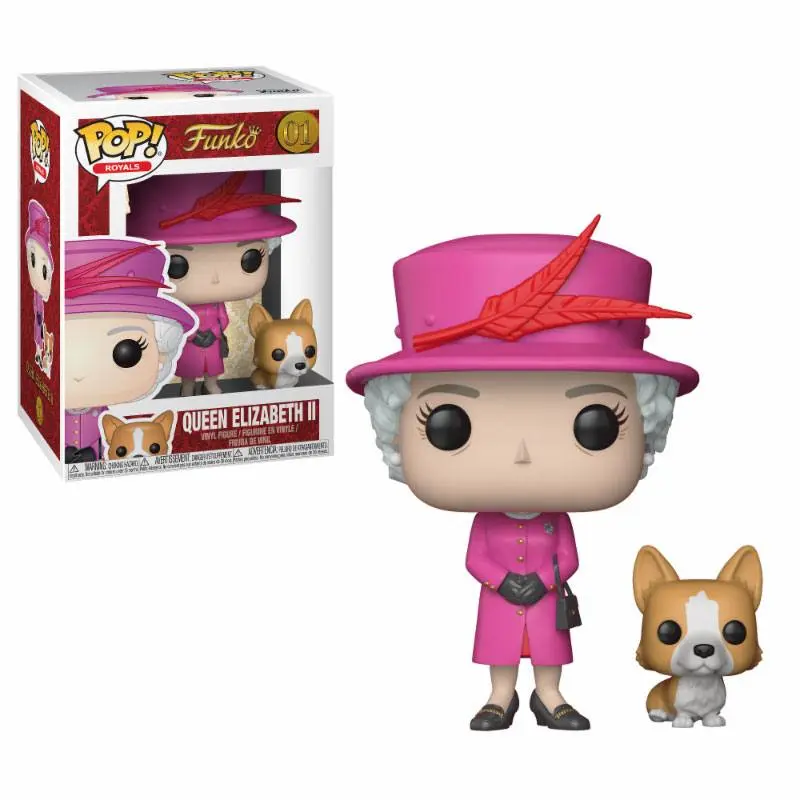 Royal Family POP! Vinylová Figurka Královna Alžběta II 9 cm fotografii produktu