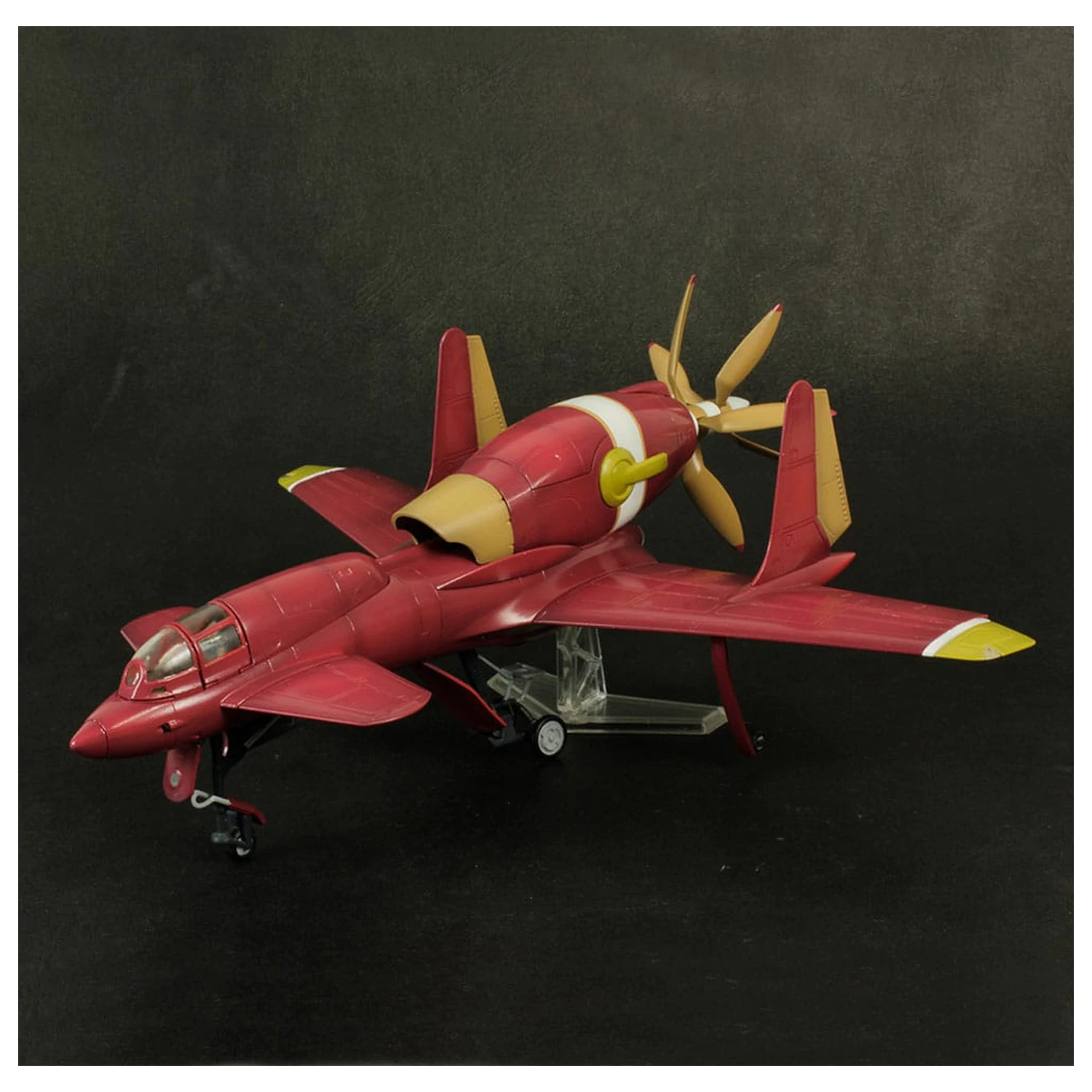 Royal Space Force: The Wings of Honnêamis Plastic Model Kit 1/72 Honneamise Oukoku Air Force Fighter Schira-DOW 3rd (Single Seat Type) 21 cm fotografii produktu