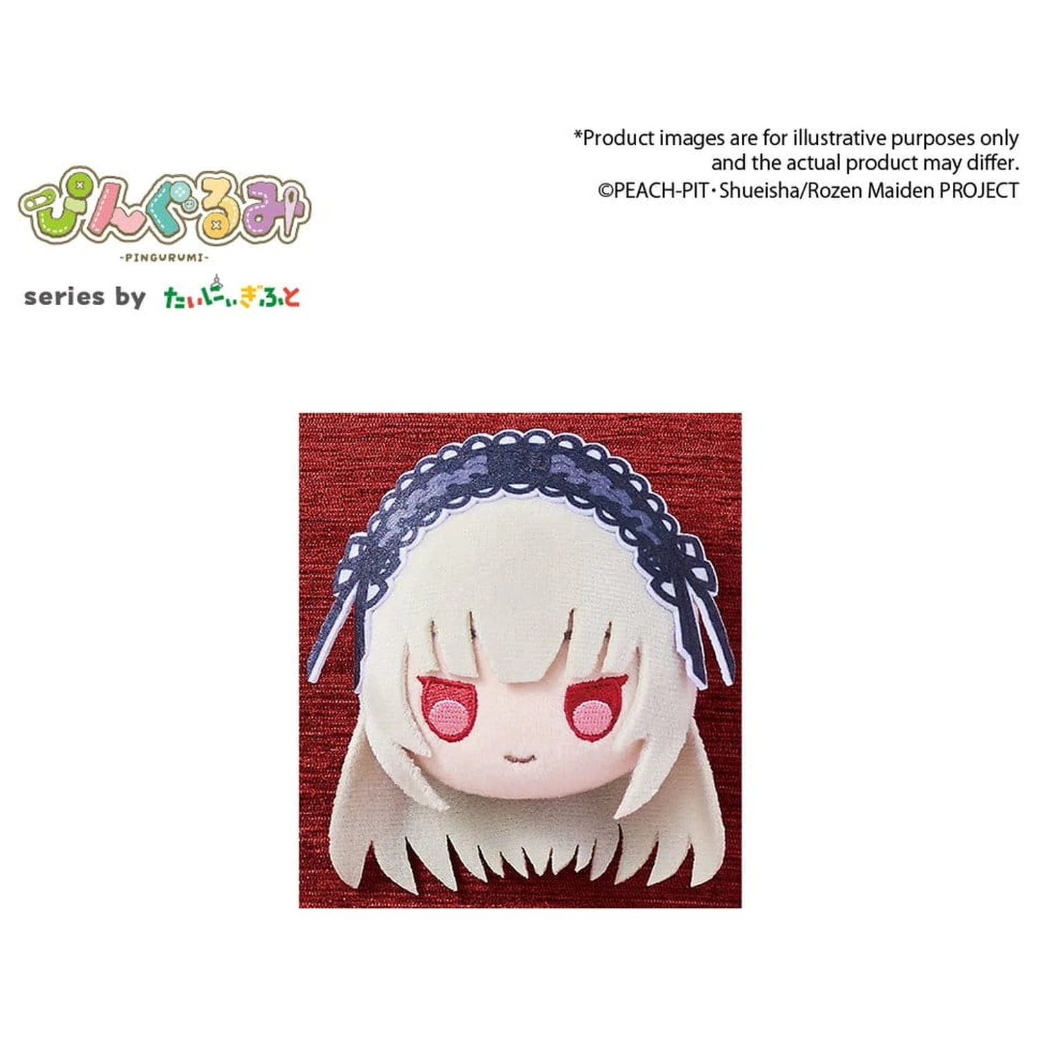 Rozen Maiden Pingurumi Pin Vol.1 Suigintou 8 cm fotografii produktu