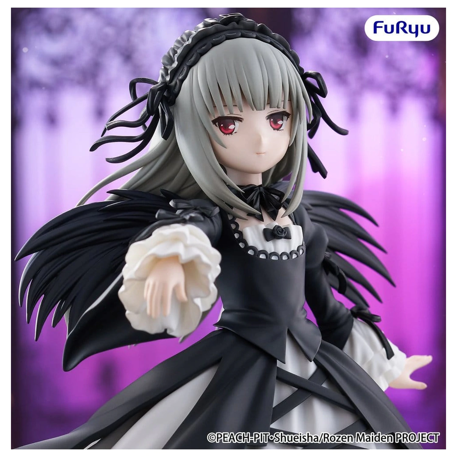 Rozen Maiden Trio-Try-iT PVC soška Suigintou 18 cm fotografii produktu