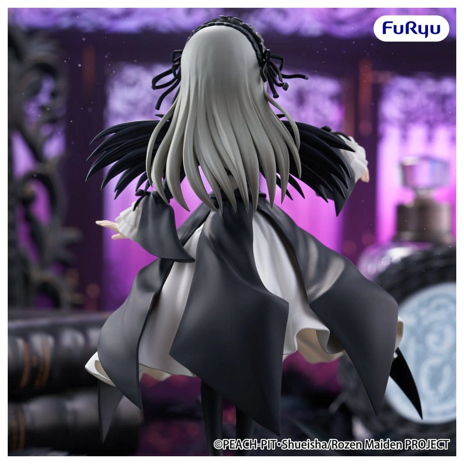 Rozen Maiden Trio-Try-iT PVC soška Suigintou 18 cm fotografii produktu