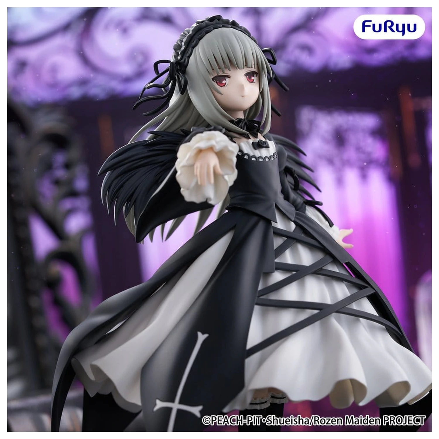 Rozen Maiden Trio-Try-iT PVC soška Suigintou 18 cm fotografii produktu
