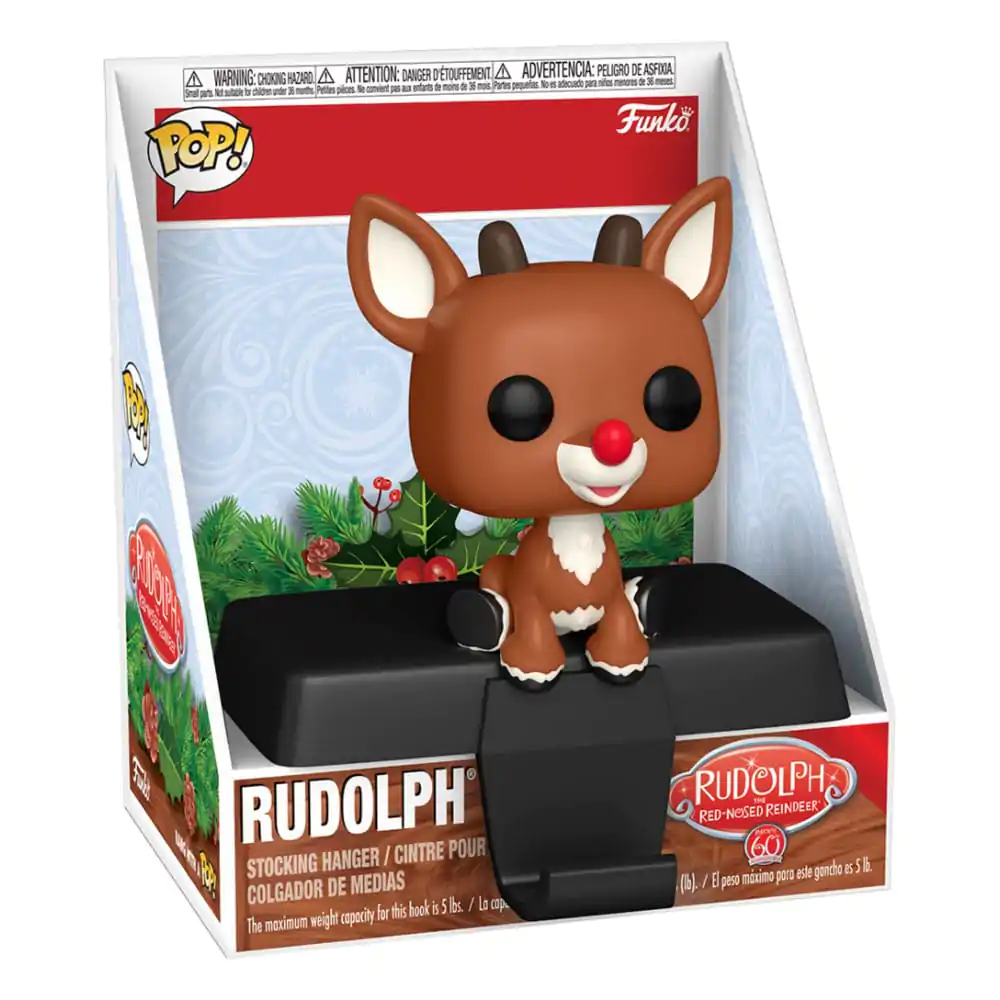 Rudolph the Red-Nosed Reindeer Funko POP! Edge-Sitter figurka Rudolph 9 cm fotografii produktu