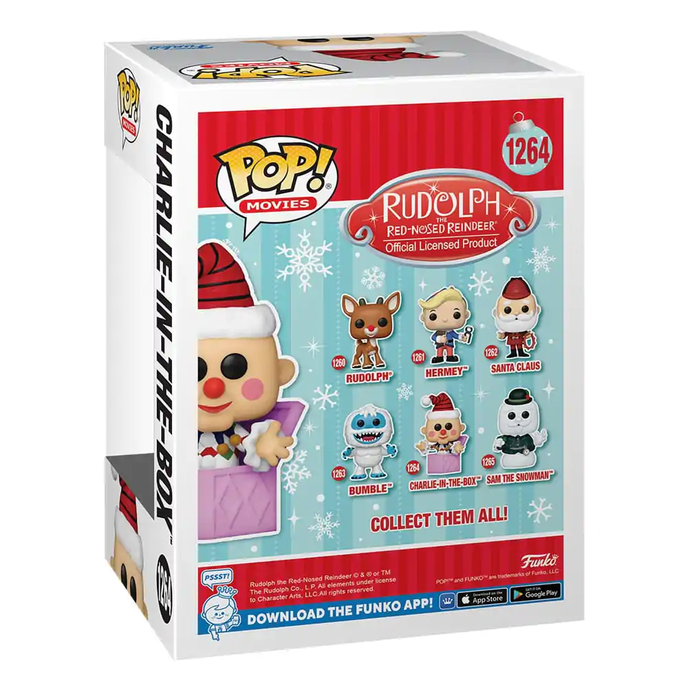 Rudolph the Red-Nosed Reindeer POP! Movies Vinylová figurka Charlie in the Box 9 cm fotografii produktu