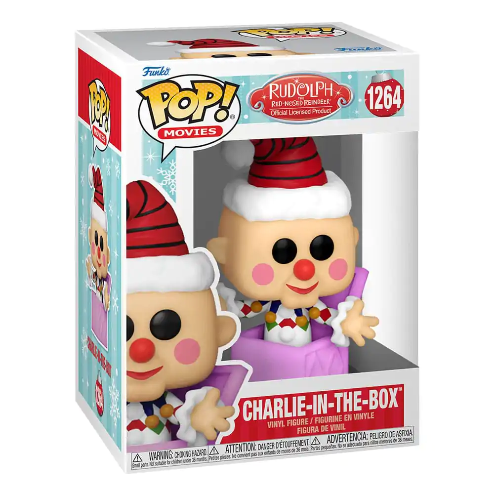 Rudolph the Red-Nosed Reindeer POP! Movies Vinylová figurka Charlie in the Box 9 cm fotografii produktu
