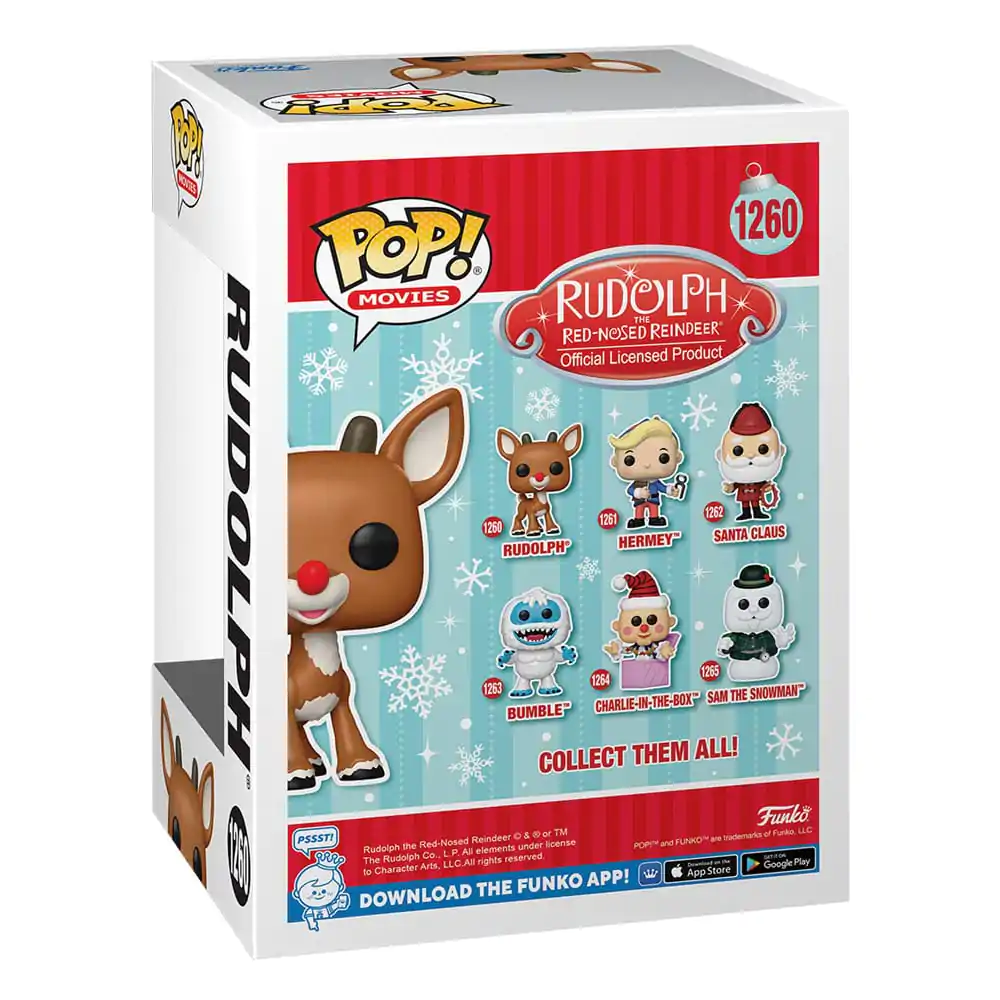 Rudolph the Red-Nosed Reindeer POP! Movies Vinylová figurka Rudolph 9 cm fotografii produktu