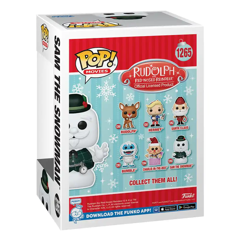 Rudolph the Red-Nosed Reindeer POP! Movies vinylová figurka Sam the Snowman 9 cm fotografii produktu