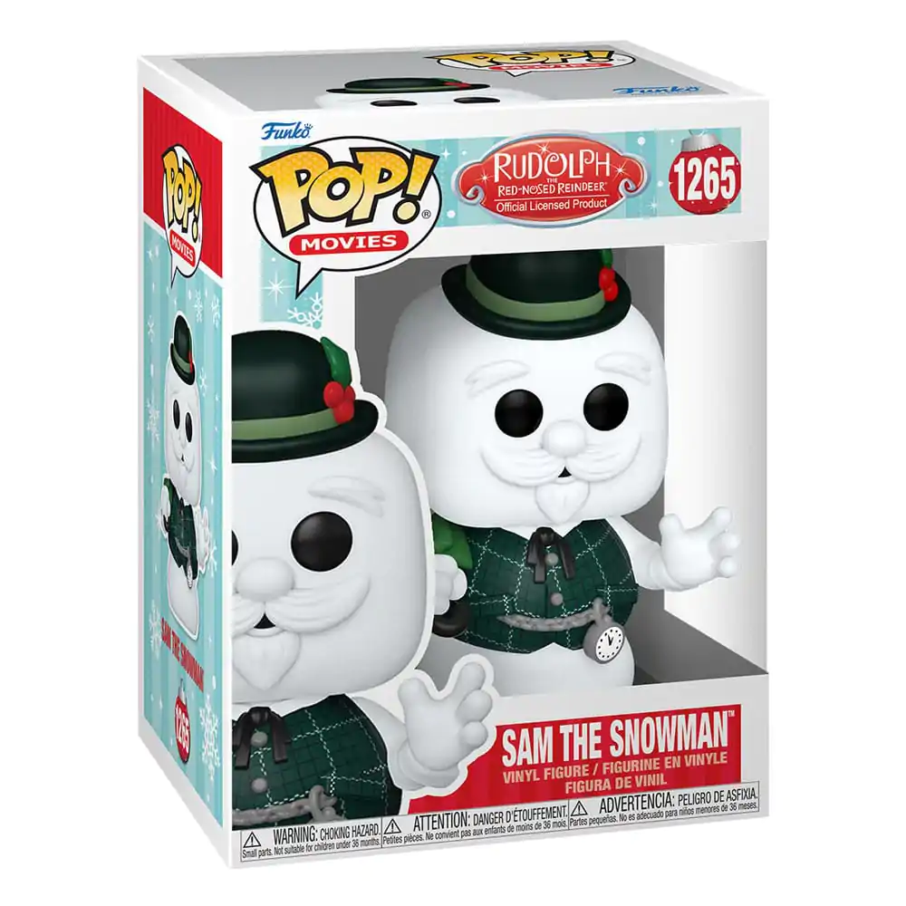 Rudolph the Red-Nosed Reindeer POP! Movies vinylová figurka Sam the Snowman 9 cm fotografii produktu