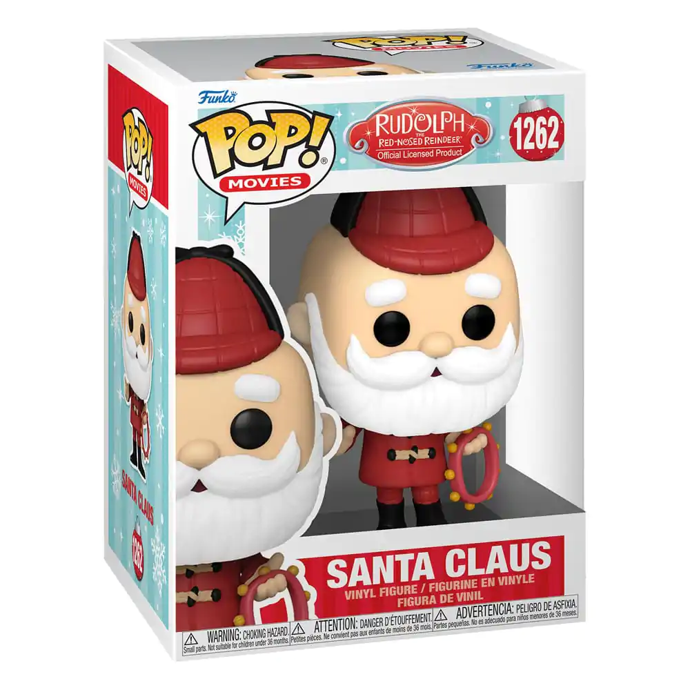 Rudolph the Red-Nosed Reindeer POP! Movies Vinylová figurka Santa (Off Season) 9 cm fotografii produktu