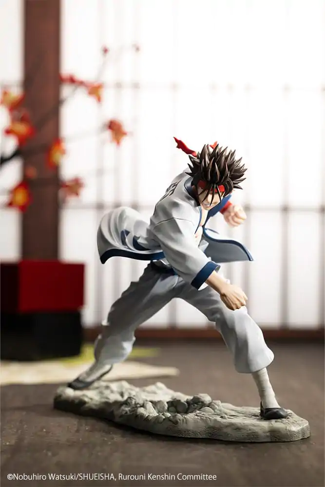 Rurouni Kenshin ARTFXJ Socha 1/8 Sanosuke Sagara 18 cm fotografii produktu