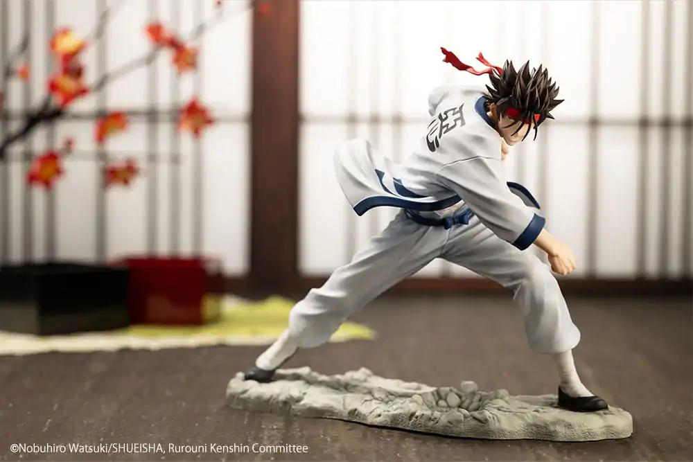 Rurouni Kenshin ARTFXJ Socha 1/8 Sanosuke Sagara 18 cm fotografii produktu