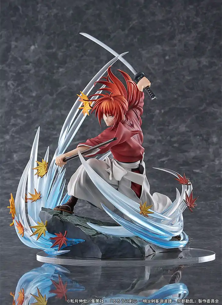 Rurouni Kenshin: Meiji Kenkaku Romantan Kyoto Douran PVC Socha 1/7 Kenshin Himura Souryusen Ver. 27 cm fotografii produktu